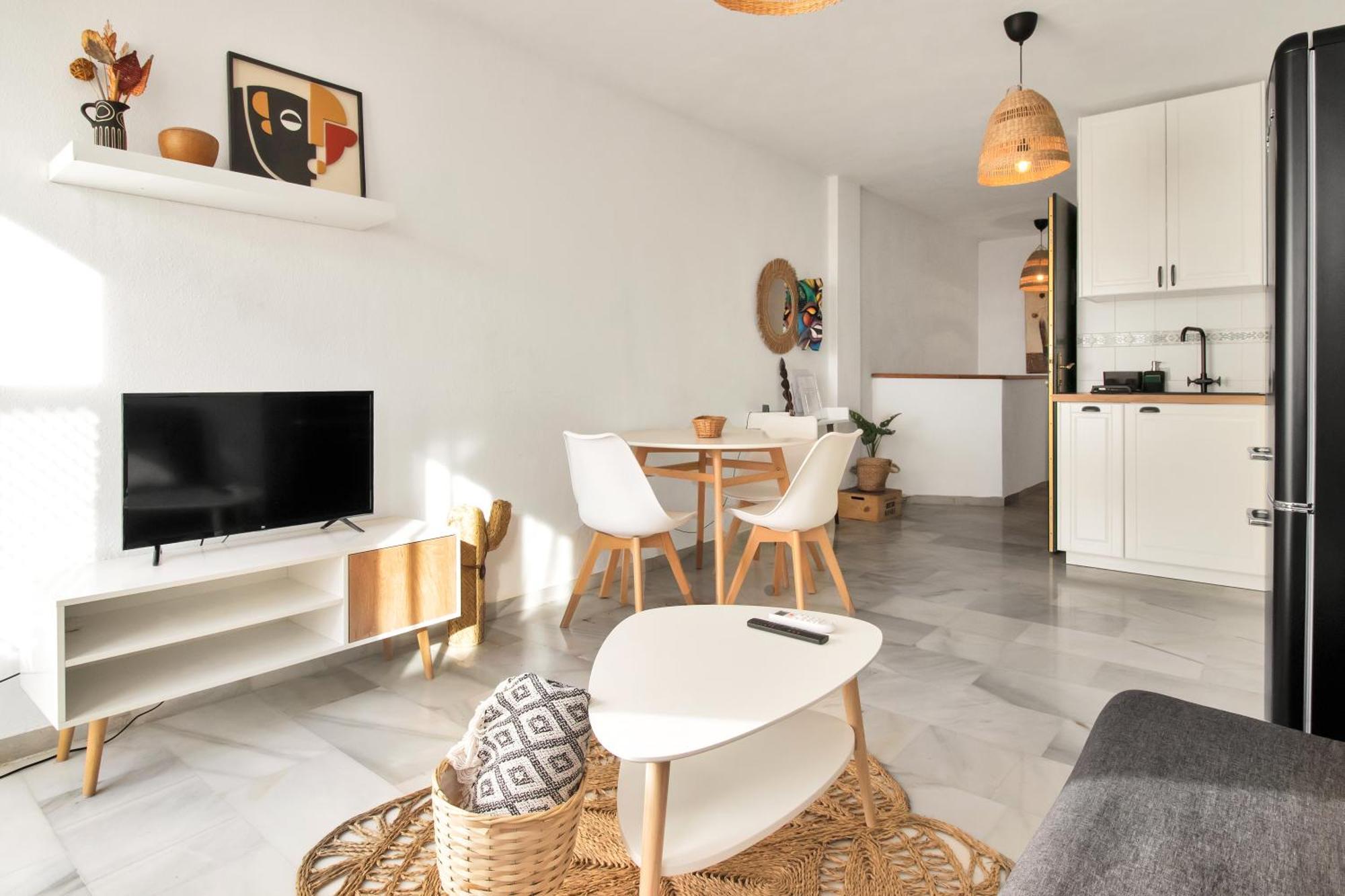 Duplex Estilo Boho Con Increible Terraza Y Vistas Al Mar En Estepona - Las Abejeras 609 Apartment Bagian luar foto